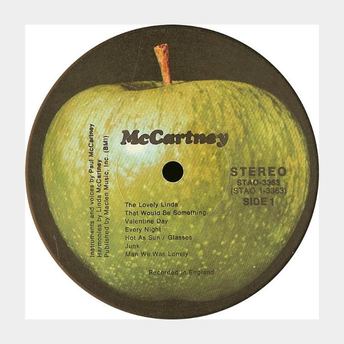 Paul McCartney - McCartney (vg++/vg+, играет на ex, ORIGINAL)