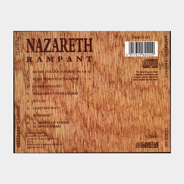 CD Nazareth - Rampant (ex+/ex)
