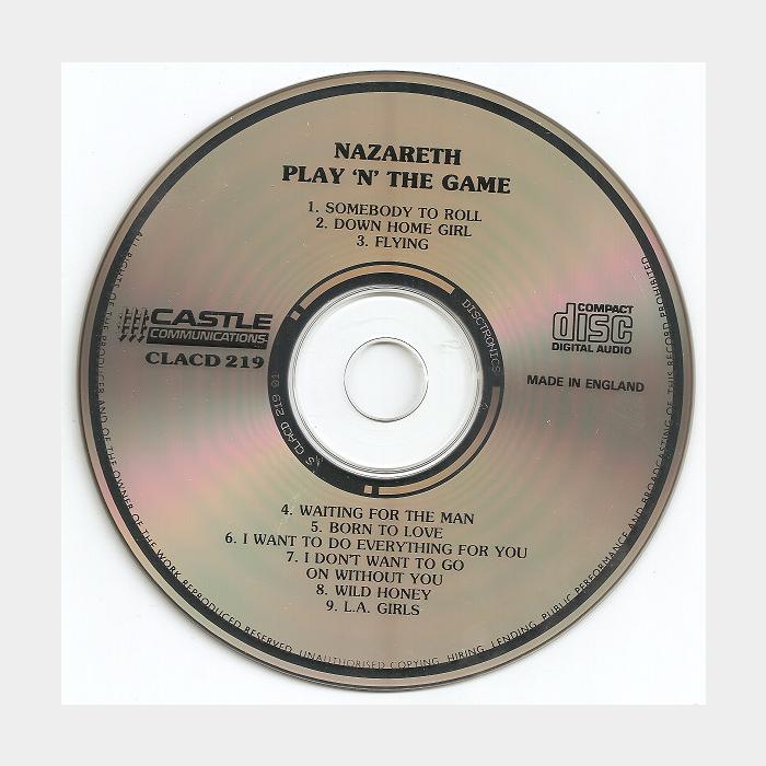 CD Nazareth - Play'N'The Game (ex+/ex)