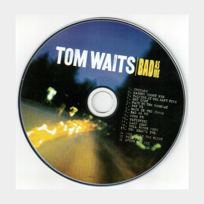 CD Tom Waits - Bad As Me