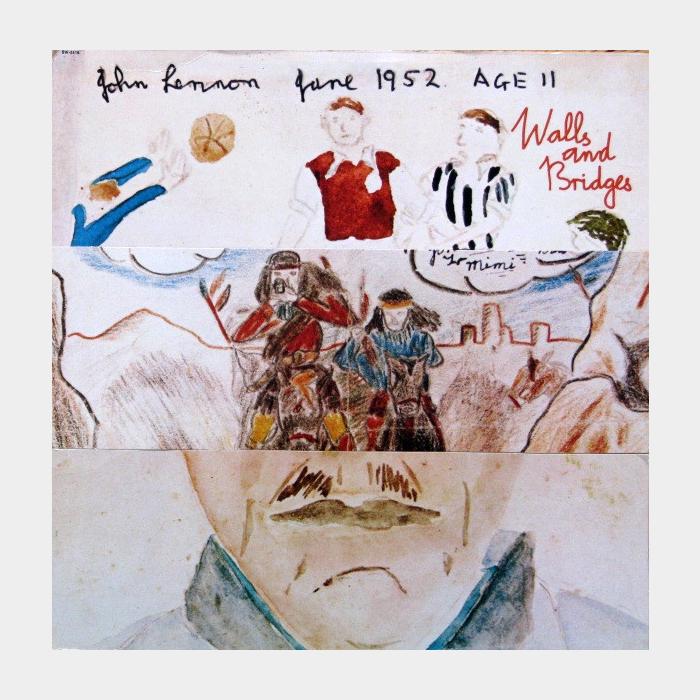 John Lennon - Walls And Bridges (ex/ex, +Book)