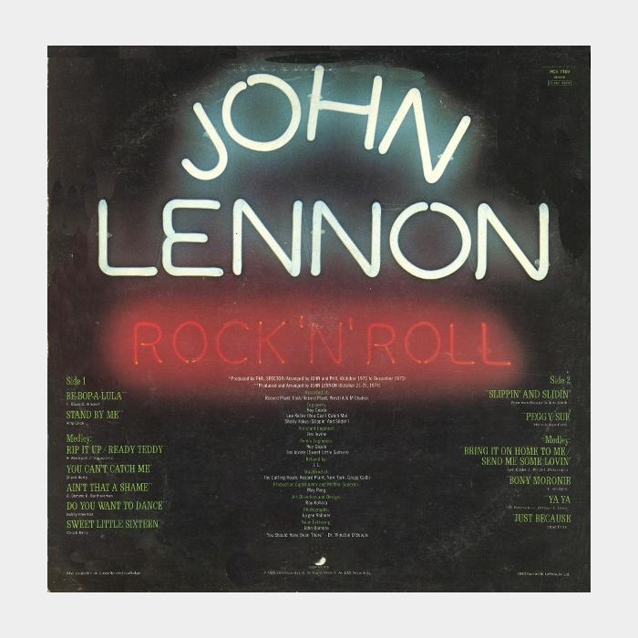 John Lennon - Rock'N'Roll (ex/ex)