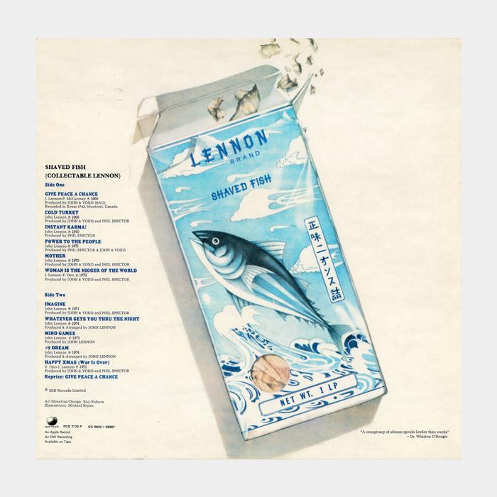 John Lennon - Shaved Fish (ex/ex, звучит на ex+, ORIGINAL)