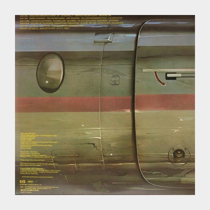 Wings - Wings Over America 3LP (ex+/ex+, +Book)
