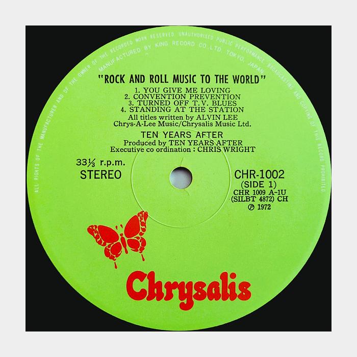 Ten Years After - Rock & Roll Music To The World (ex+/ex+)