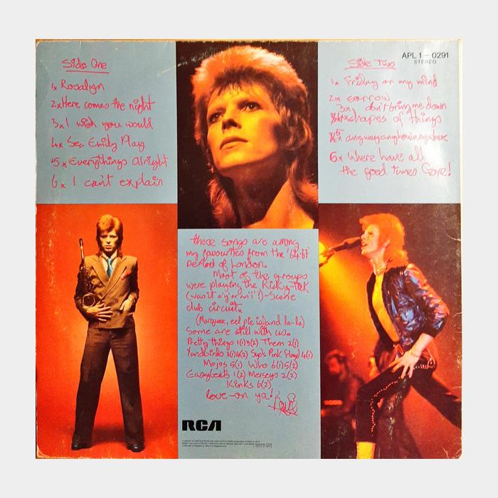 David Bowie - Pinups (ex/ex-)