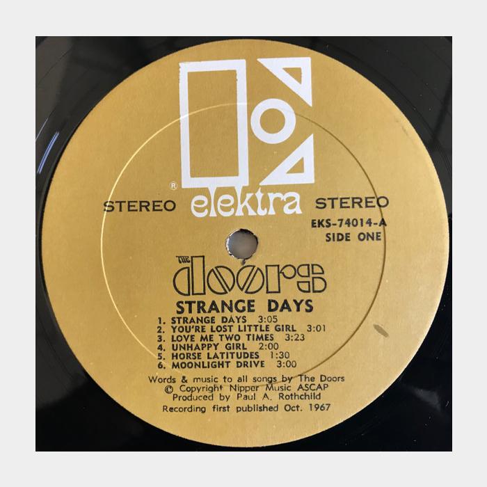 Doors - Strange Days (ex/ex, scratch, ORIGINAL)