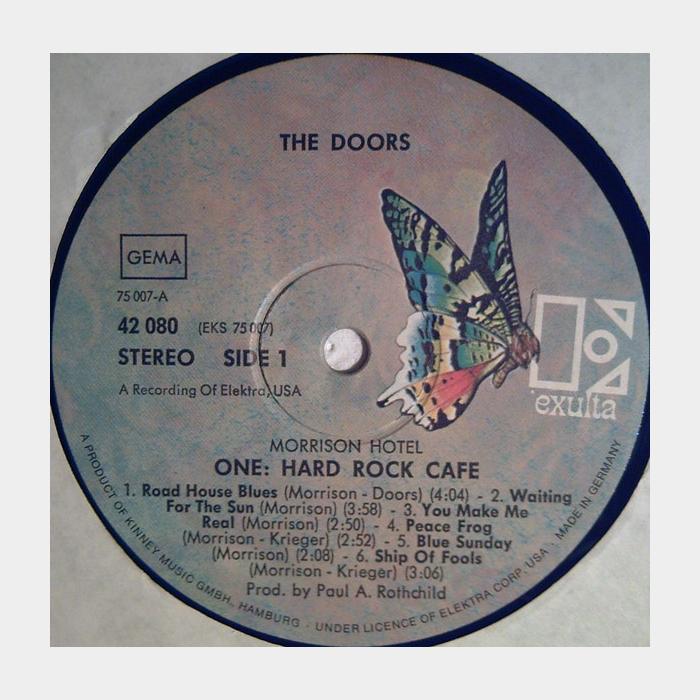 Doors - Morrison Hotel (ex/ex)