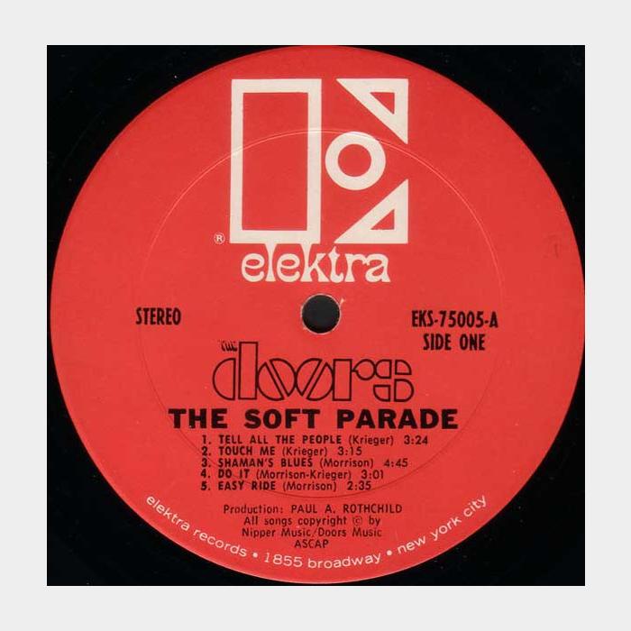 Doors - The Soft Parade (vg+/vg+, scratch)