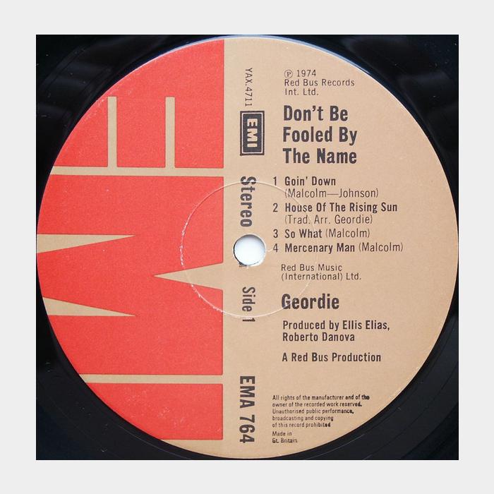 Geordie - Don't Be Fooled By The Name (ex+/ex-, ORIGINAL)