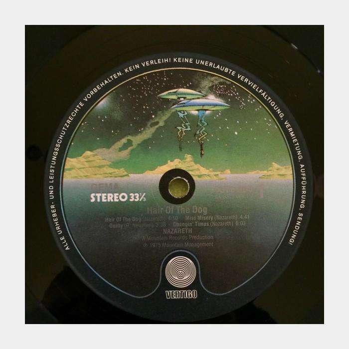 Nazareth - Hair Of The Dog (ex+/ex)