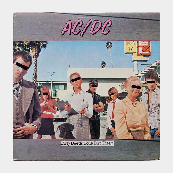 AC/DC - Dirty Deeds Done Dirt Cheap (ex-/ex-, little scratch)