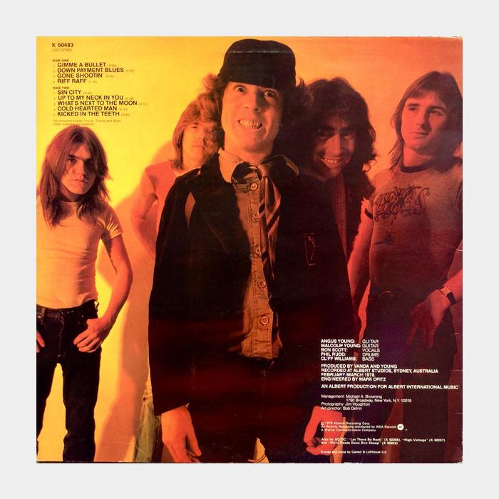 AC/DC - Powerage (ex/ex+, играет на ex+)