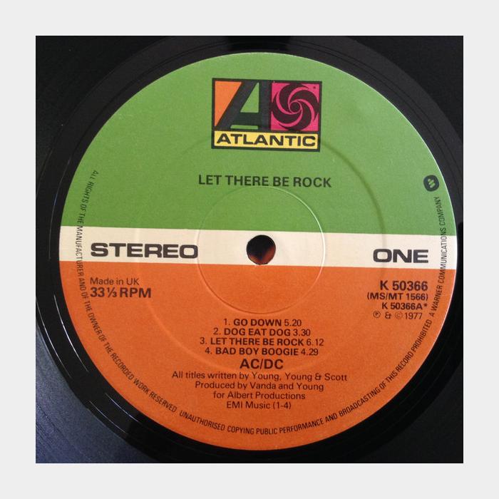 AC/DC - Let There Be Rock (ex+/ex+)