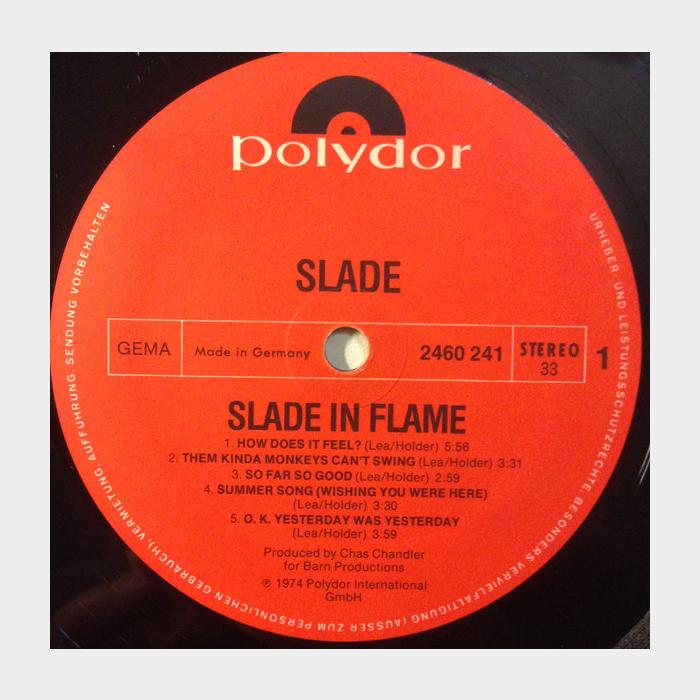 Slade - Slade In Flame (ex-/ex, scratch)