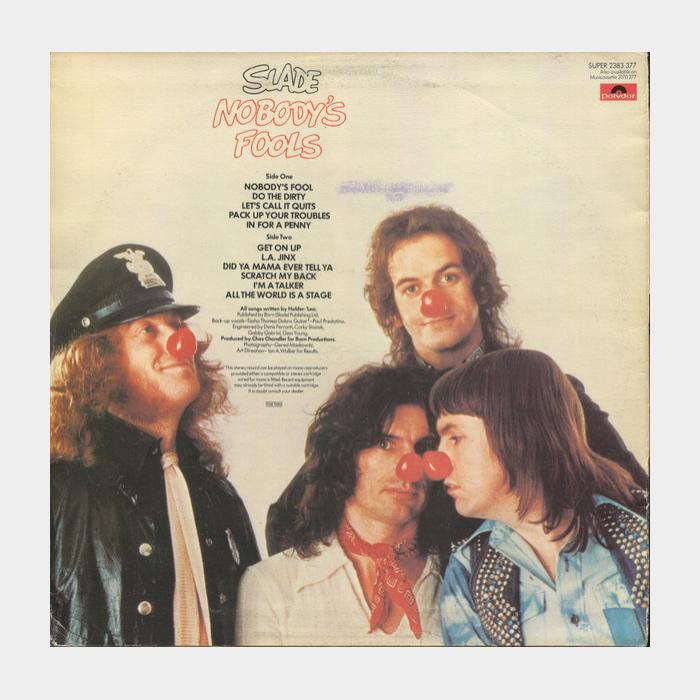 Slade - Nobody's Fools (ex+/ex)