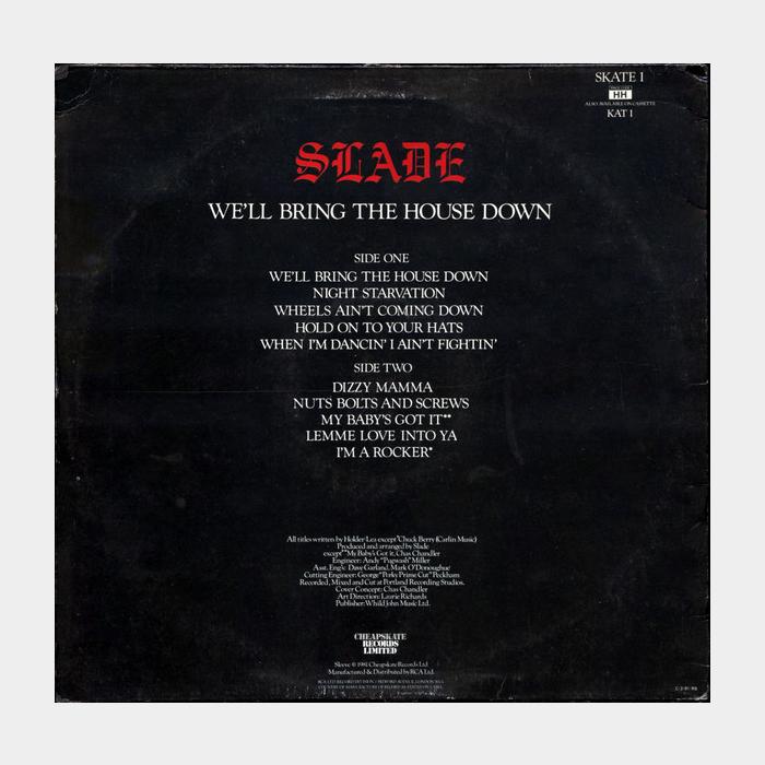 Slade - We'll Bring the House Down (ex+/ex, ORIGINAL)