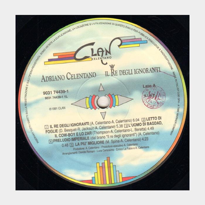 Adriano Celentano - IL Re Degli Ignoranti (ex+/ex+)