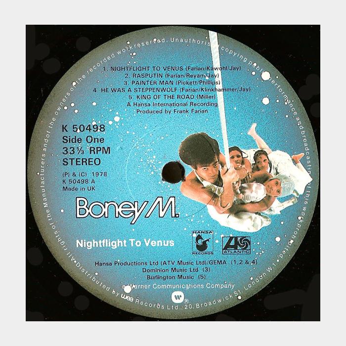 Boney M - Night Flight To Venus (ex+/ex)