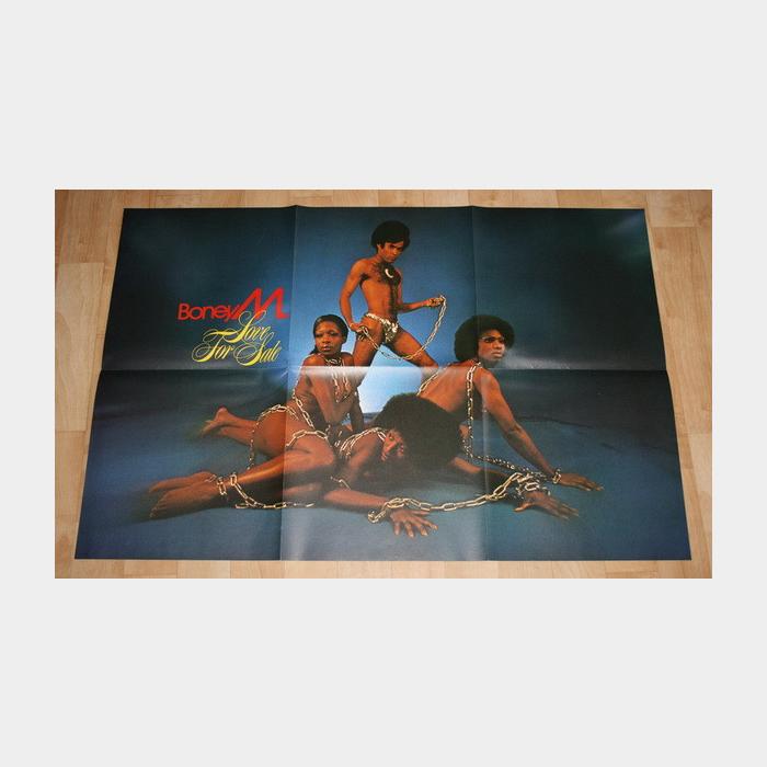 Boney M - Love For Sale (ex+/ex, Poster)