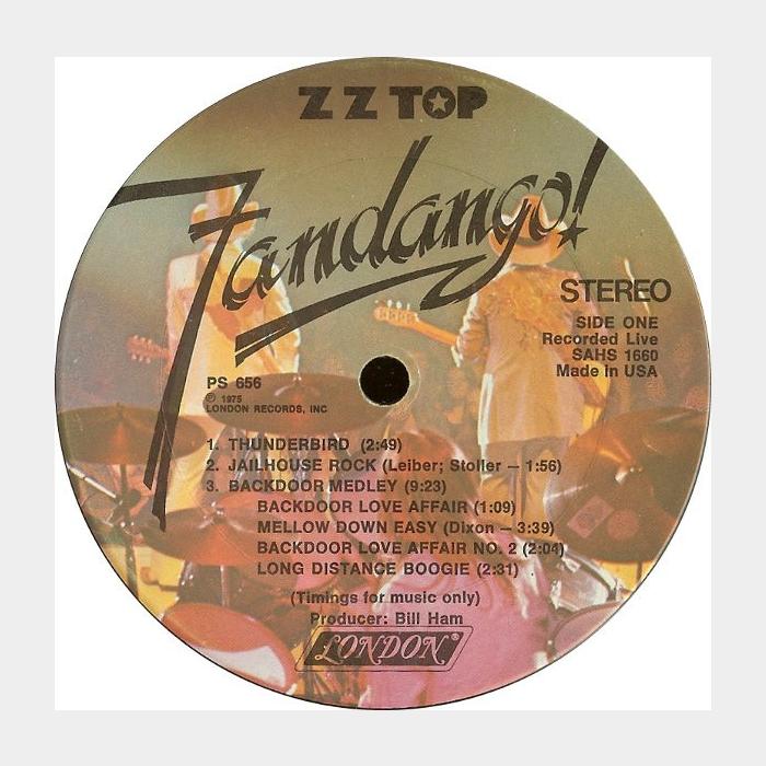ZZ Top - Fandango! (ex/ex)