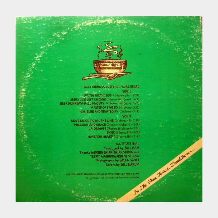 ZZ Top - Tres Hombres (ex+/ex)