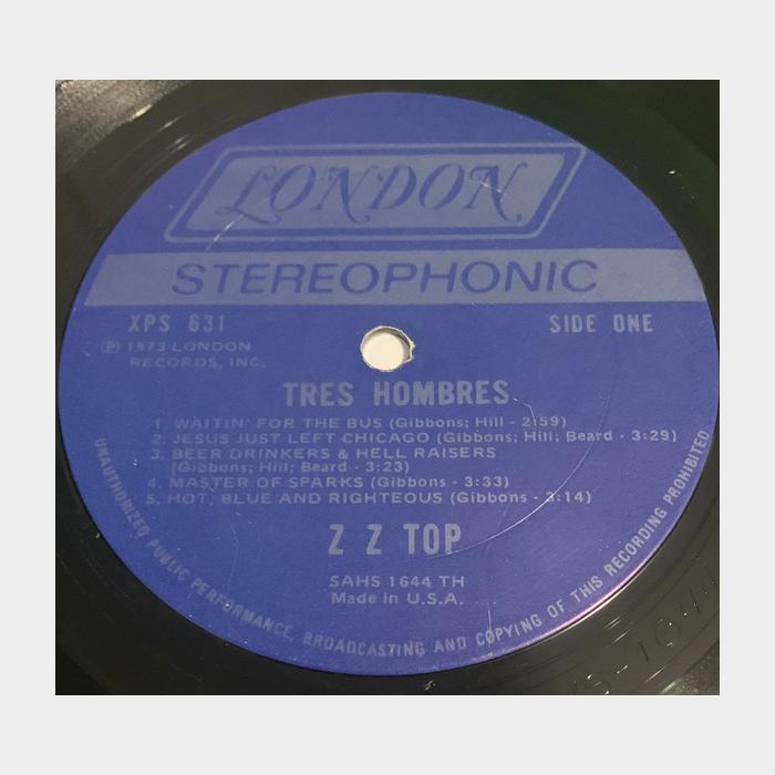 ZZ Top - Tres Hombres (ex+/ex)