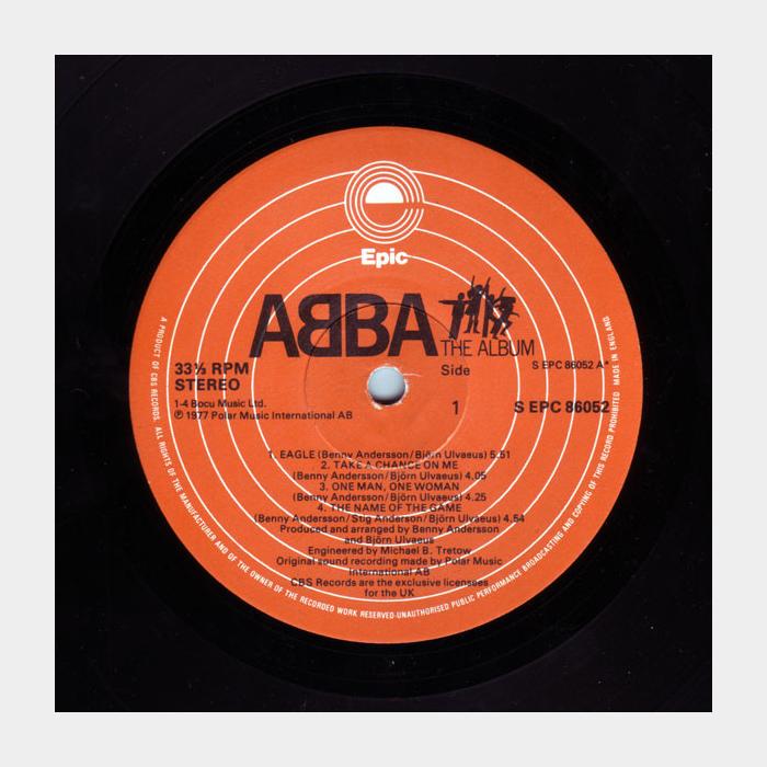 ABBA - The Album (ex/ex, little scratch)