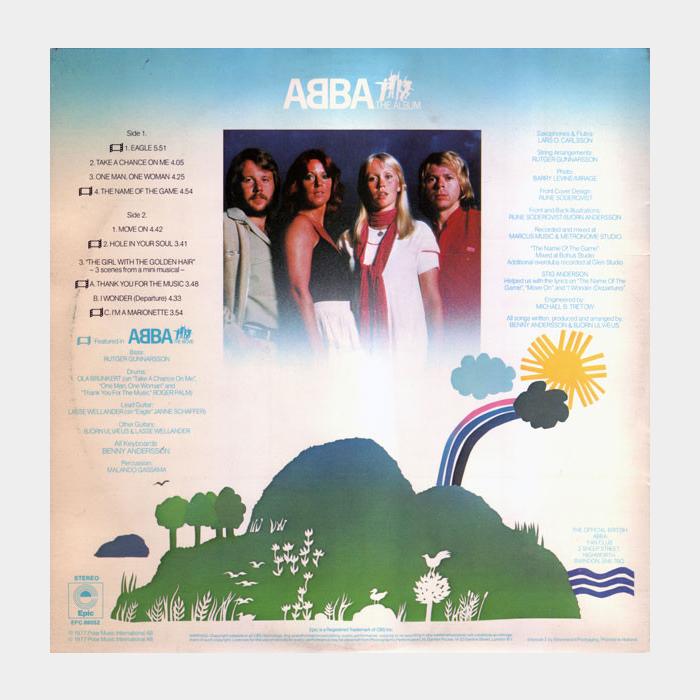 ABBA - The Album (ex/ex, little scratch)