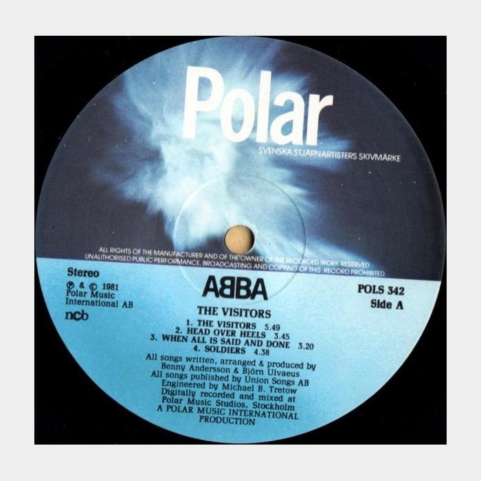 ABBA - The Visitors (ex+/ex-, ORIGINAL)