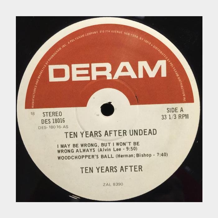 Ten Years After - Undead (ex/vg+)