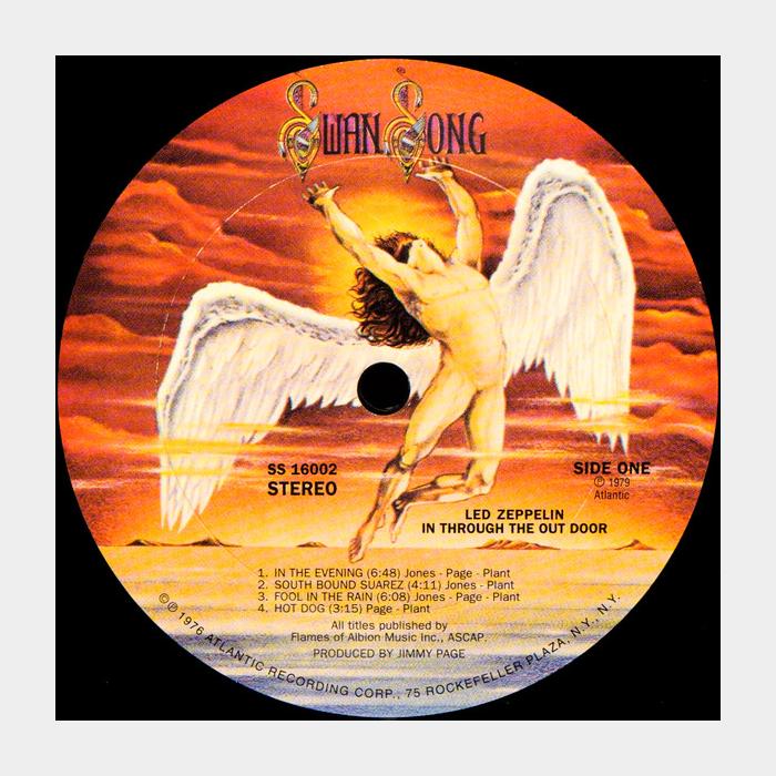 Led Zeppelin - In Through The Out Door (Paper Bag) (ex+/ex)