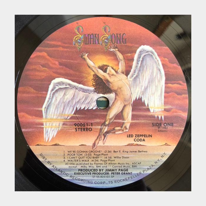 Led Zeppelin - Coda (ex+/ex, ORIGINAL)