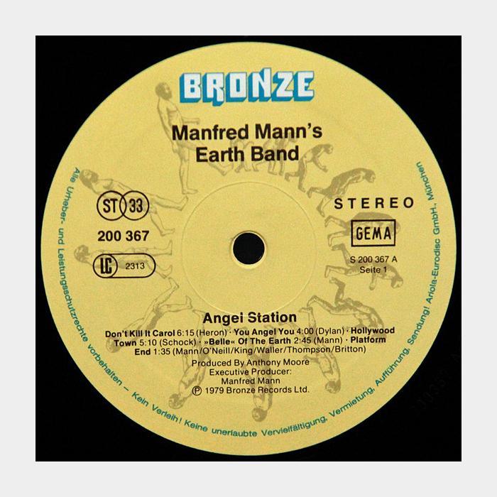Manfred Mann's Earth Band - Angel Station (ex+/ex+)