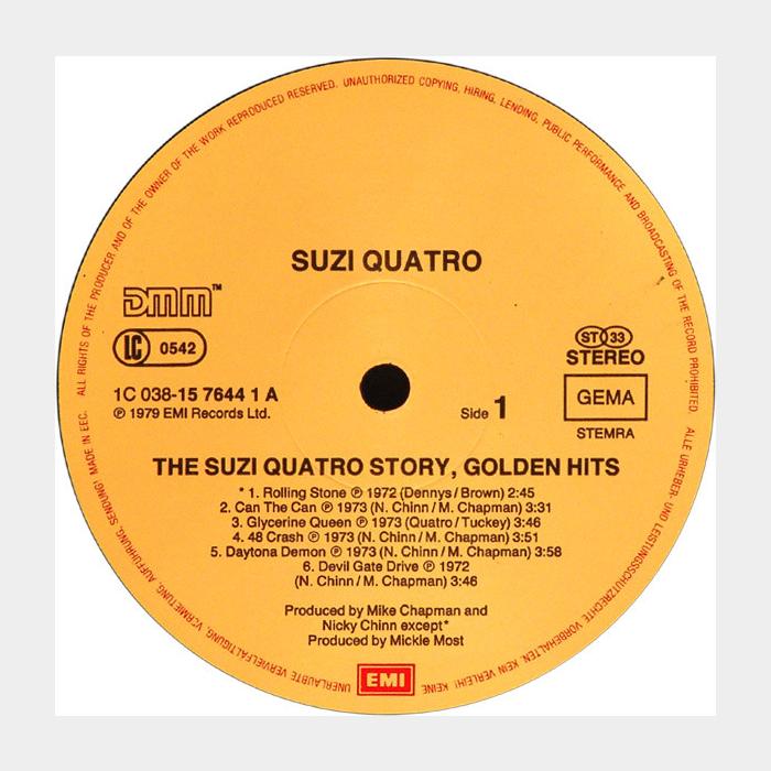 Suzi Quatro - 12 Golden Hits (ex+/ex-)
