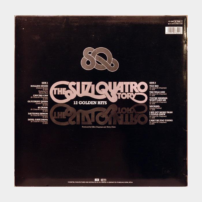 Suzi Quatro - 12 Golden Hits (ex+/ex-)