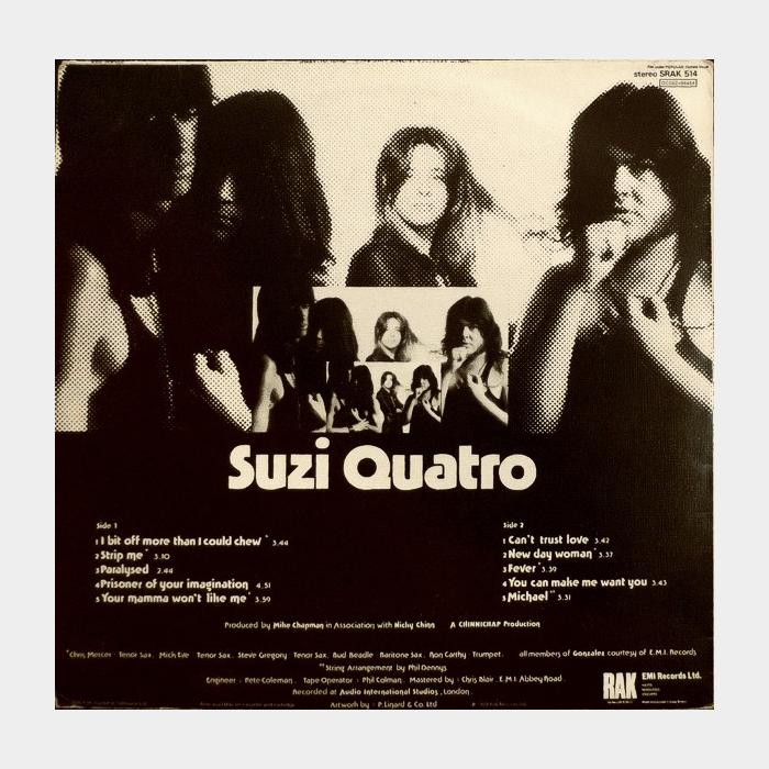 Suzi Quatro - Your Mamma Won't Like Me (ex+/ex+, ORIGINAL)