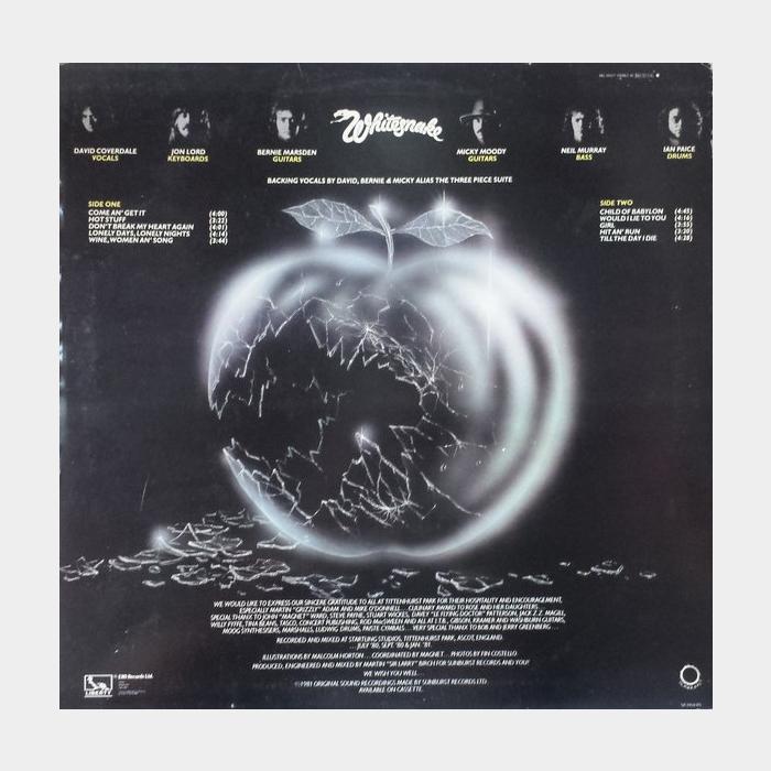 Whitesnake - Come An' Get It (ex+/ex)