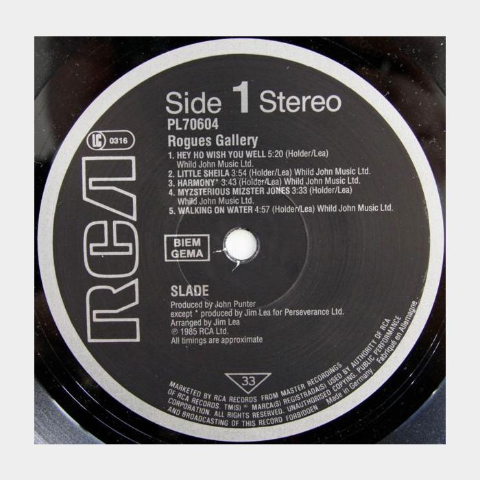 Slade - Rogues Gallery (ex+/ex+)