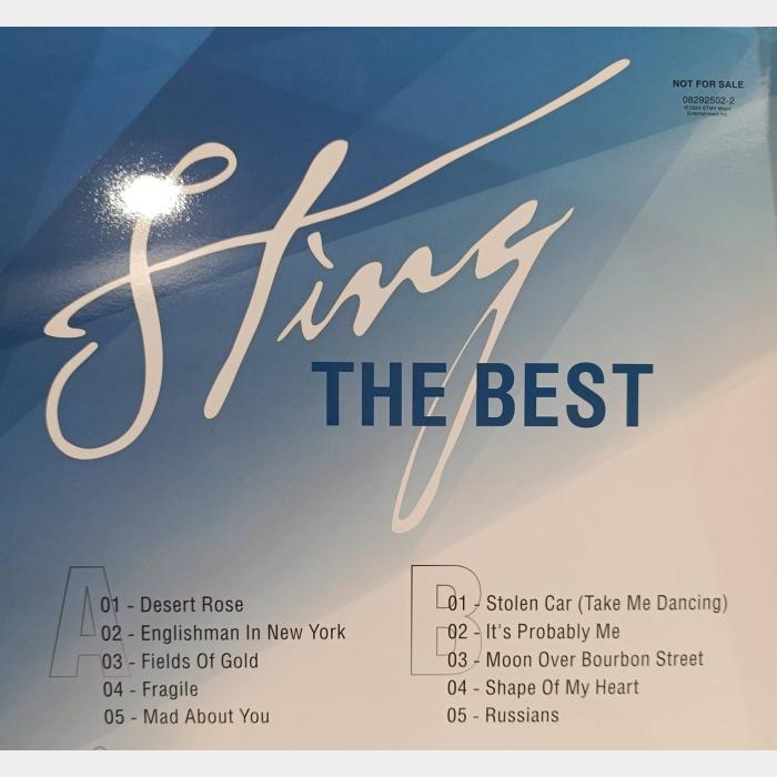 Sting - The Best (ex+/ex+, 180g, Poster)