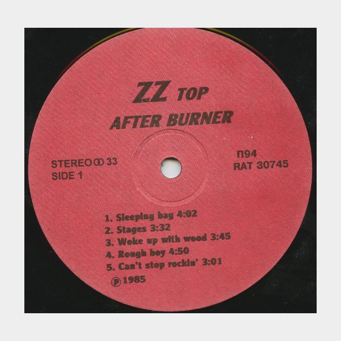 ZZ Top - Afterburner (ex-/vg+)