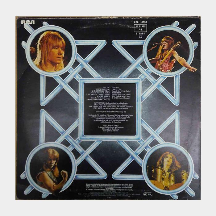 Sweet - Sweet Fanny Adams (ex+/ex-)