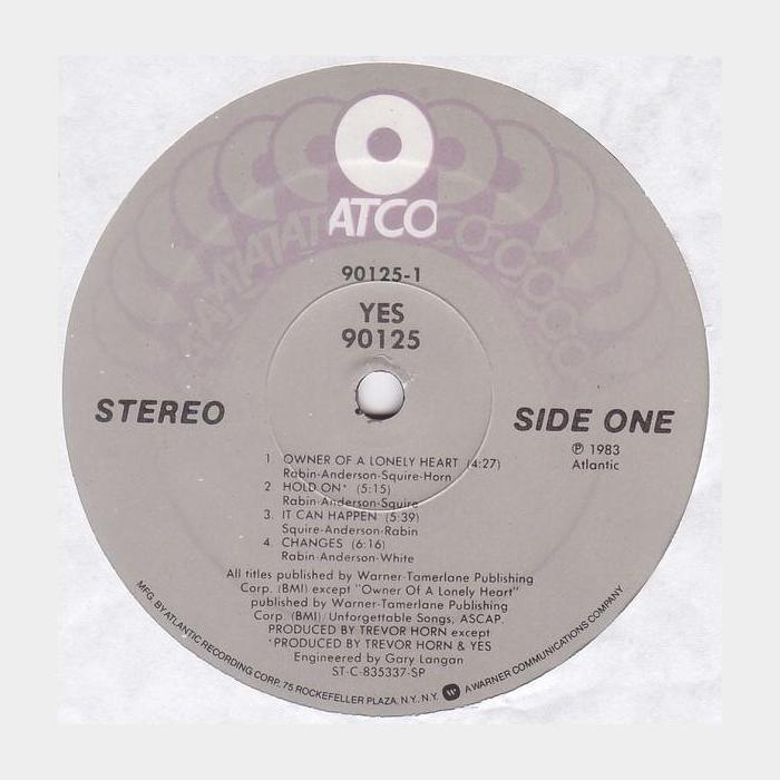 Yes - 90125 (ex+/ex+, shrink)