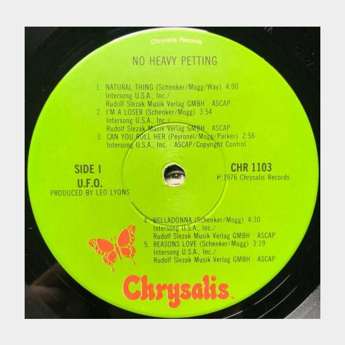 UFO - No Heavy Petting (ex+/ex)