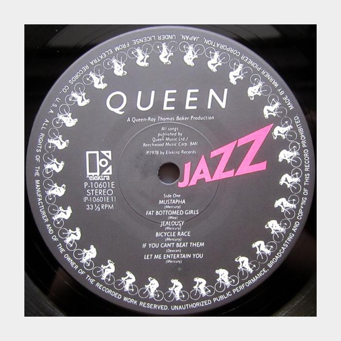 Queen - Jazz (ex+/ex+, POSTER)