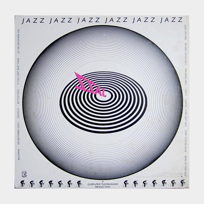 Queen - Jazz (ex+/ex+, POSTER)