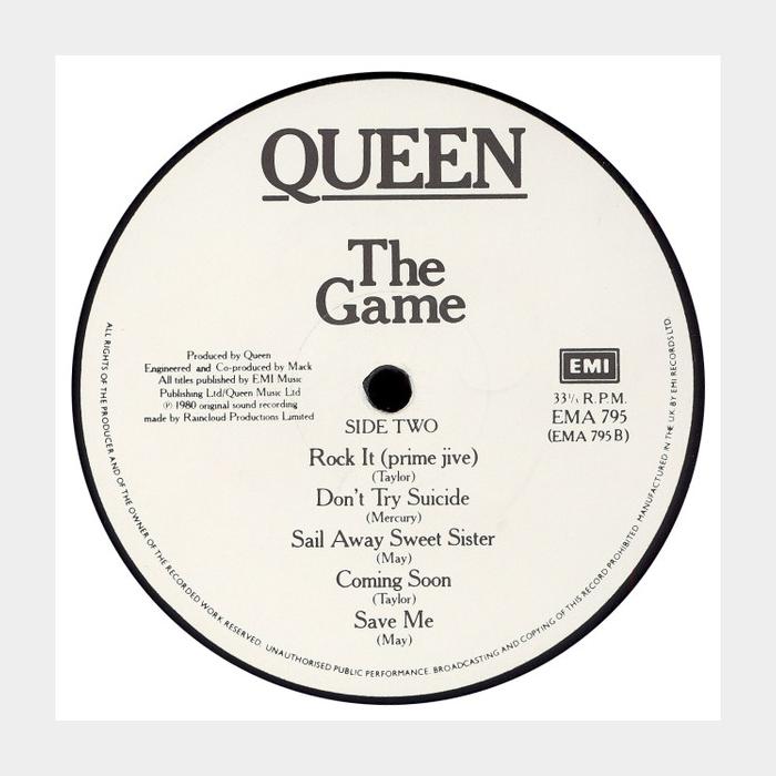 Queen - The Game (ex+/ex-, ORIGINAL)