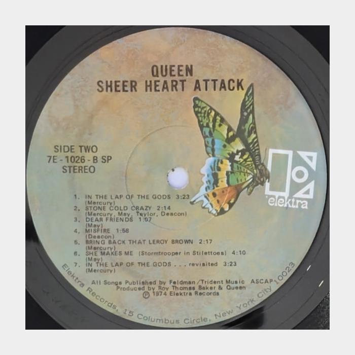 Queen - Sheer Heart Attack (ex+/ex, ORIGINAL)