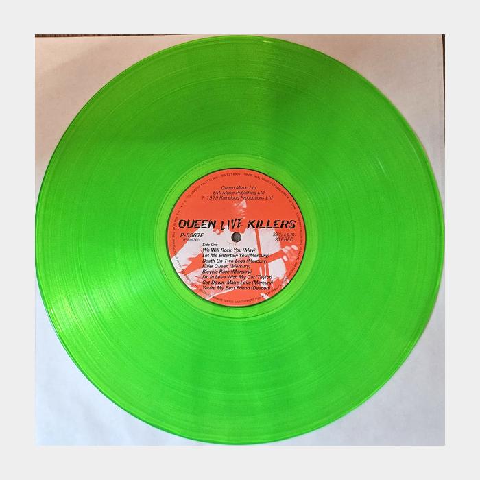 Queen - Live Killers 2LP (ex+/ex+, Green/Red LP)