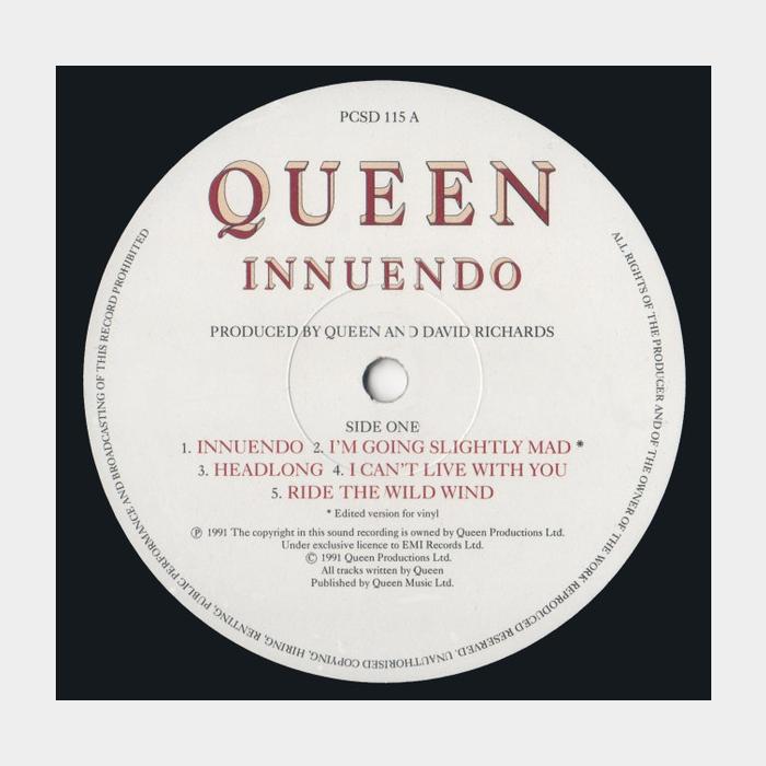 Queen - Innuendo (ex+/ex+, ORIGINAL)